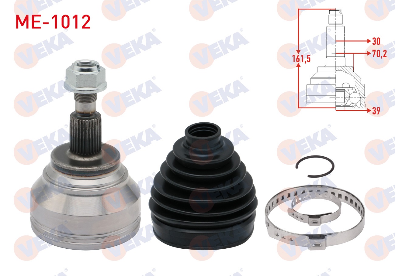 MERCEDES GL SERISI (X166) 350 CDI 30X39X70,2 UZUNLUK 161,5mm 2012-