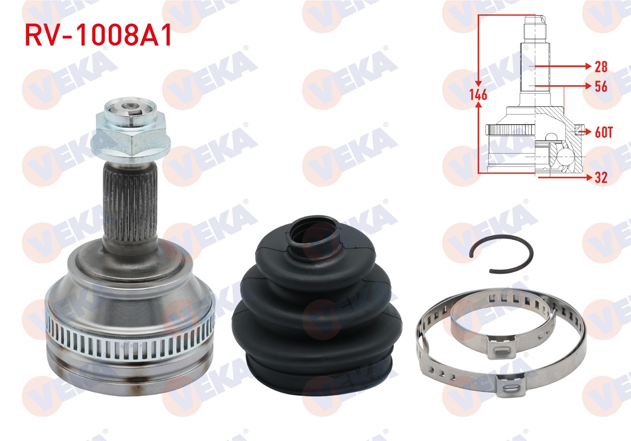 LAND ROVER FREELANDER (LN) 1.8 16v ABSLI 60 DIS 28X32X55,7 UZUNLUK 146,5 mm 1998-2007