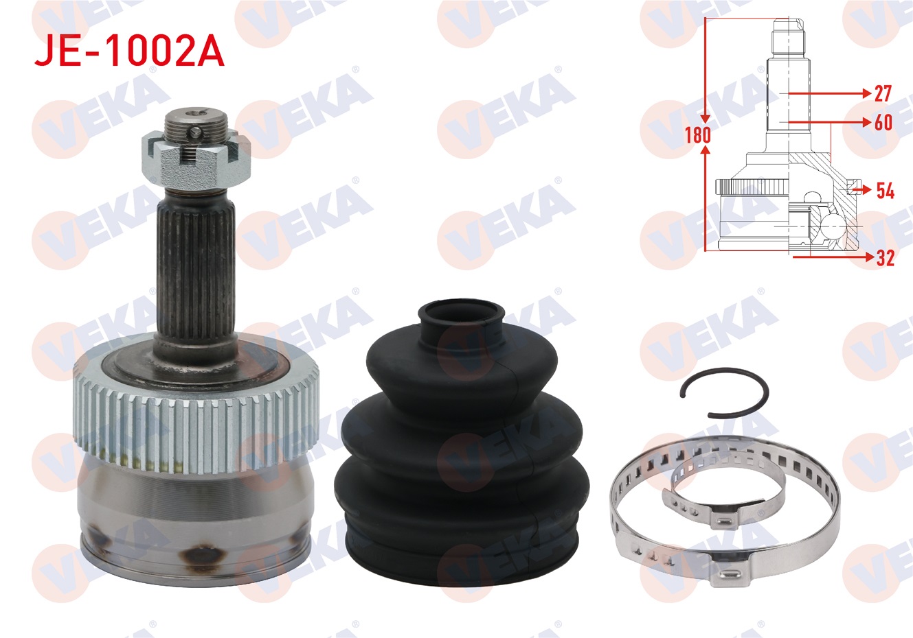 JEEP CHEROKEE 2.5 TD - 4.0i 1984-2001/ G.CHEROKEE 2.5 TD - 4.0 - 5.2 1991-1999/ WRANGLER 2.5 1996-2008