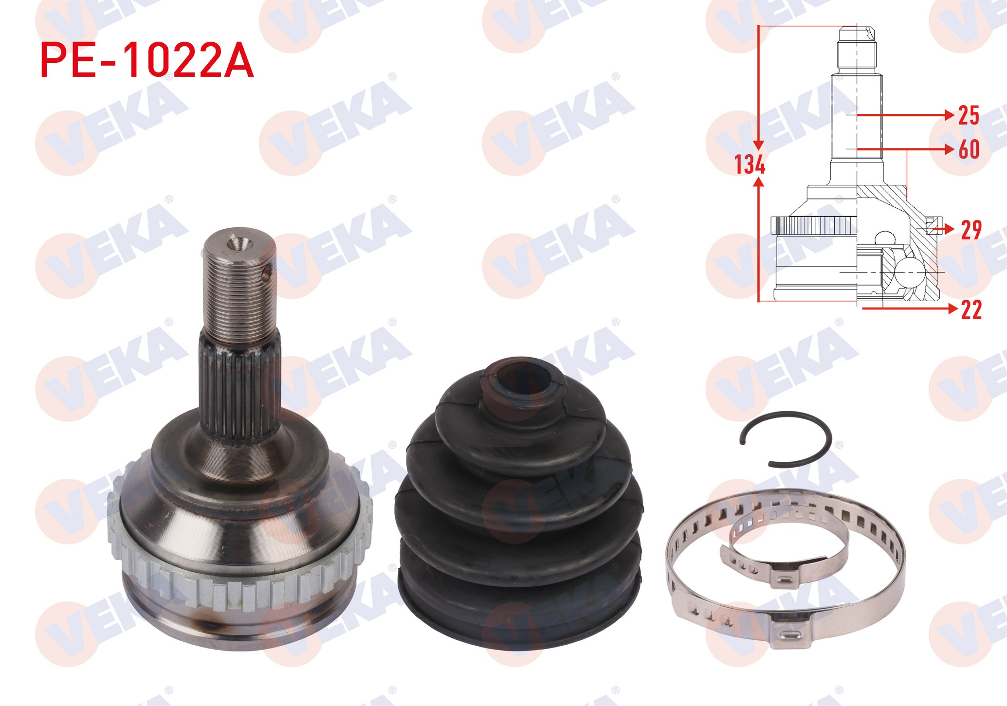 PEUGEOT 306 (7B,N3,N5) 1.6i M-T 1993-2002 / PARTNER (5,5F) 1.4i 1996-2008