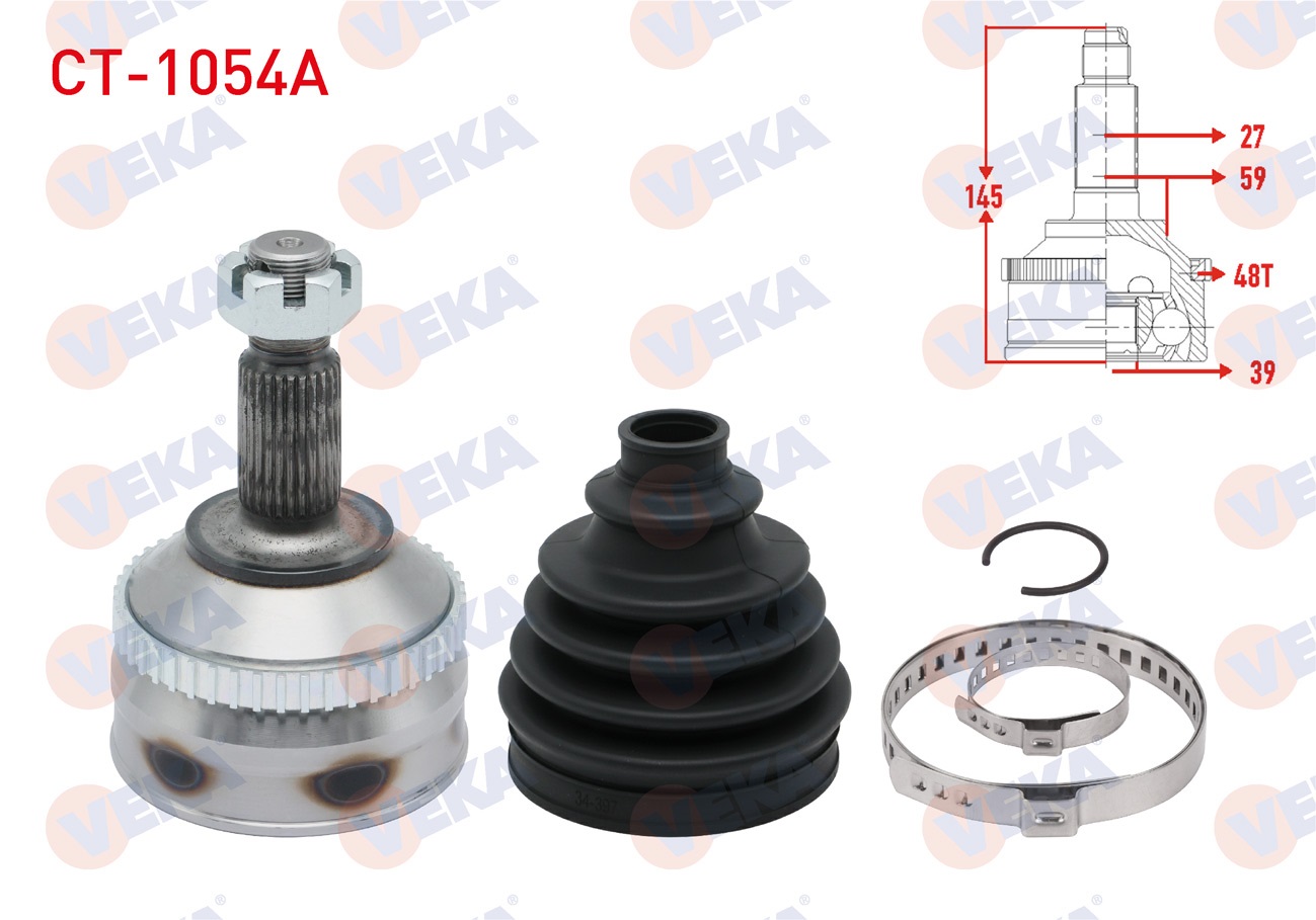 FIAT SCUDO (220P) 1.9 TD ABSLI 48 DIS 27X39X59 UZUNLUK 145 mm 1996-2006