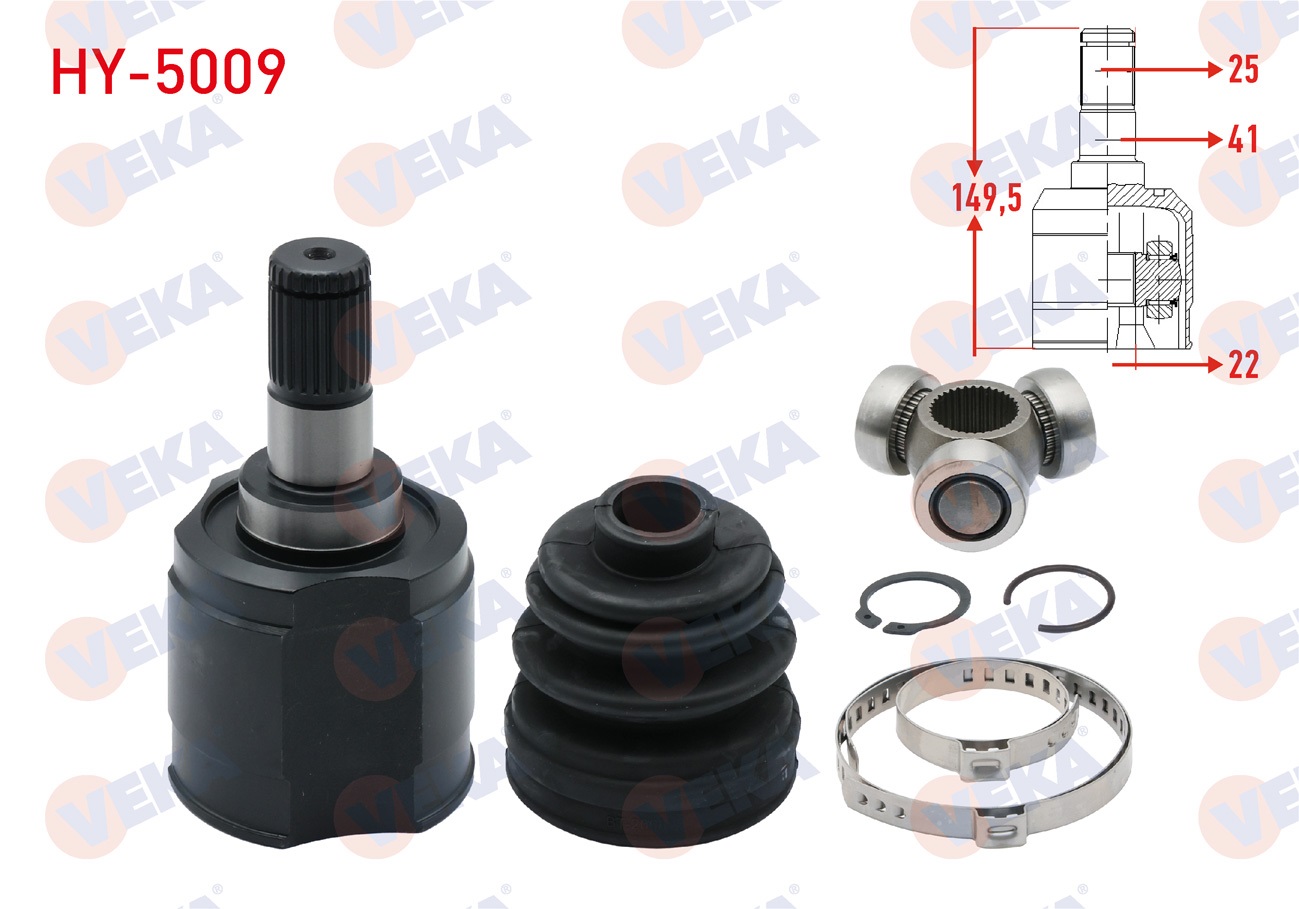 HYUNDAI ACCENT ERA 1.4i 16v 25X22X41 UZUNLUK 149,5 mm 2006-2012