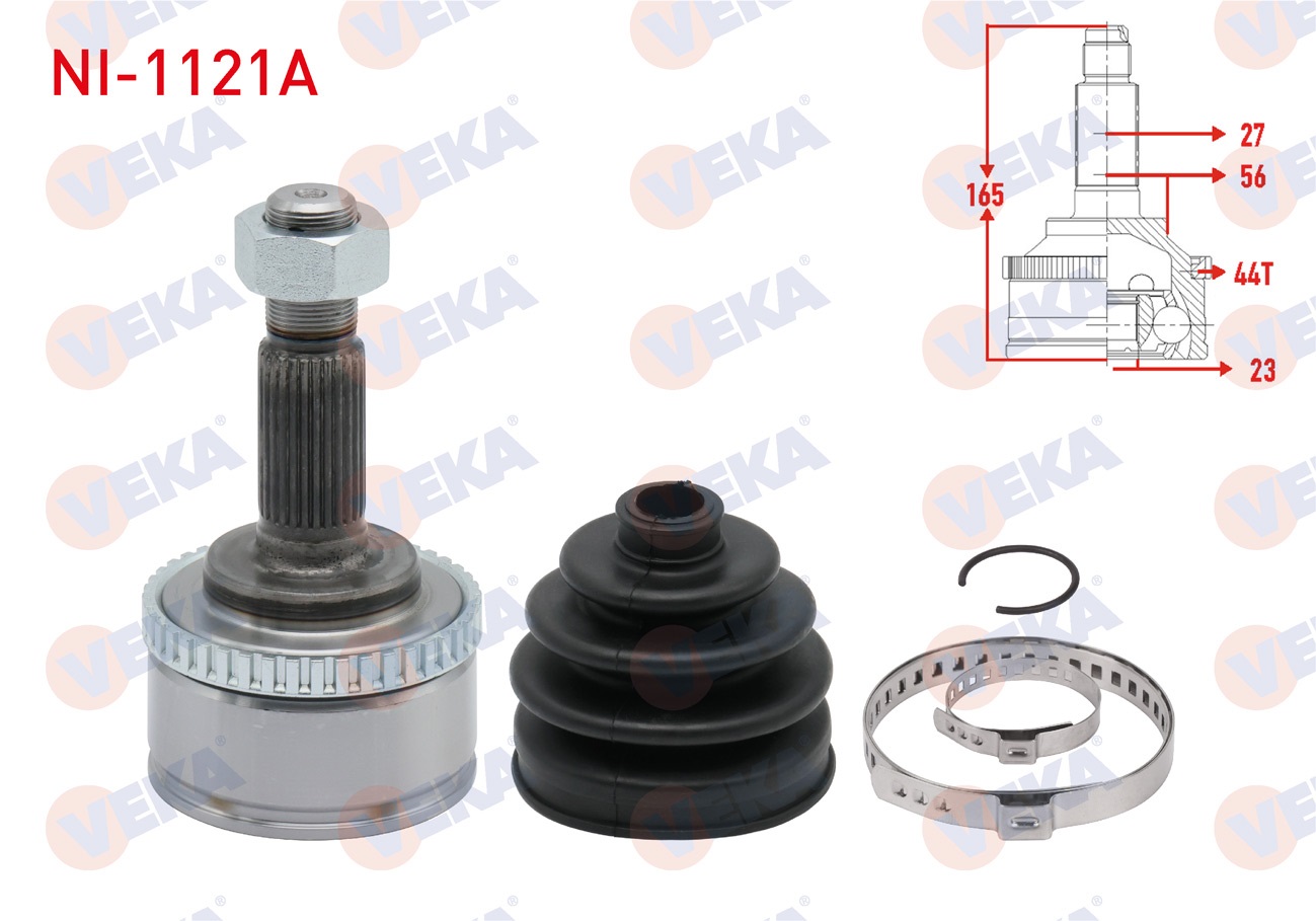 NISSAN PRIMERA (P12) 1.6i ABSLI 44 DIS 27X23X56 UZUNLUK 165 mm 2002-