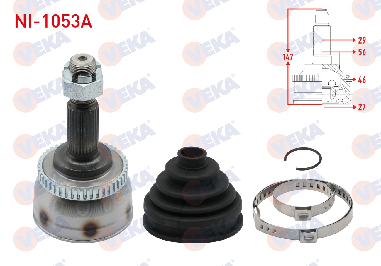 NISSAN MAXIMA III (A32) 2.0i V6 24v ABSLI 46 DIS 29X27X56 UZUNLUK 147 mm 1995-2000