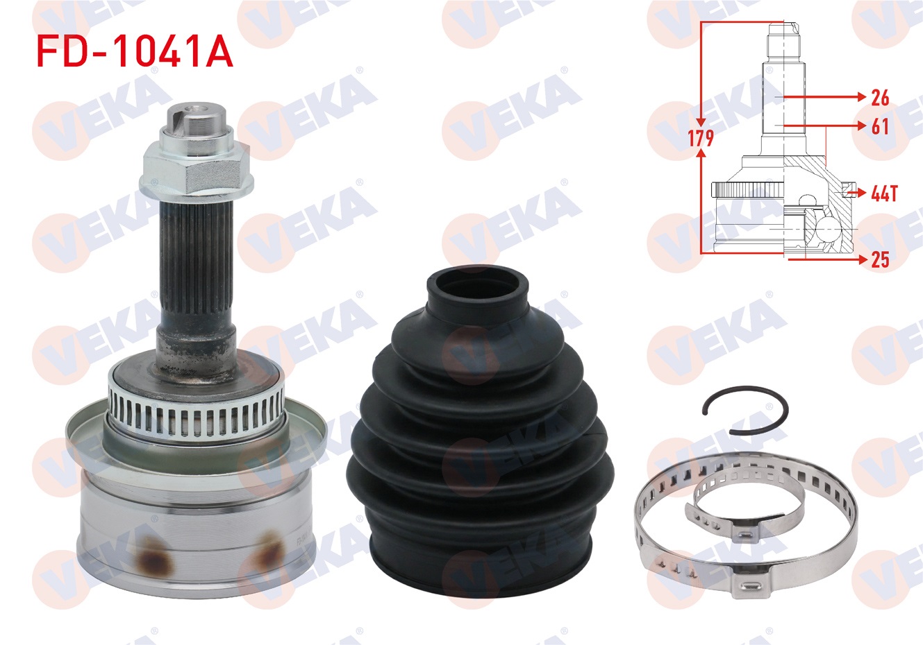 Corsa C 1.7 Dtı Kalın Freze Abslı 29 Dış 22x23x52 Uzunluk 158.6