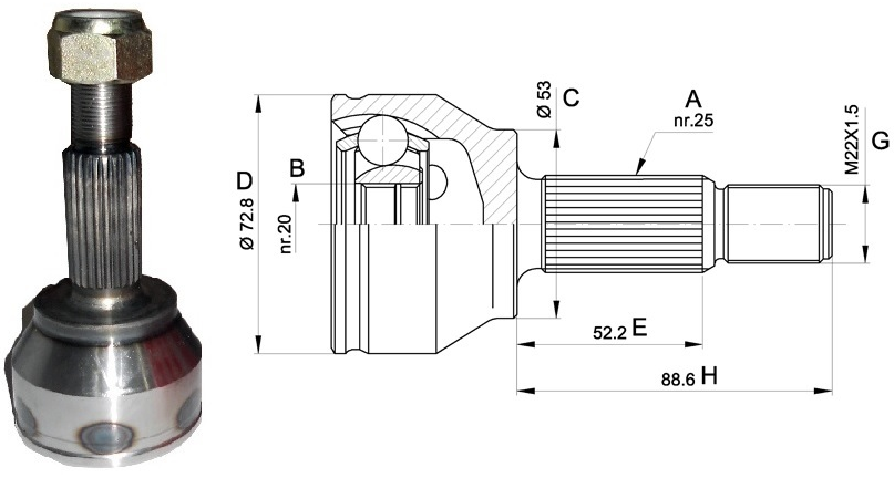 FORD FIESTA V 02-08 FUSSION