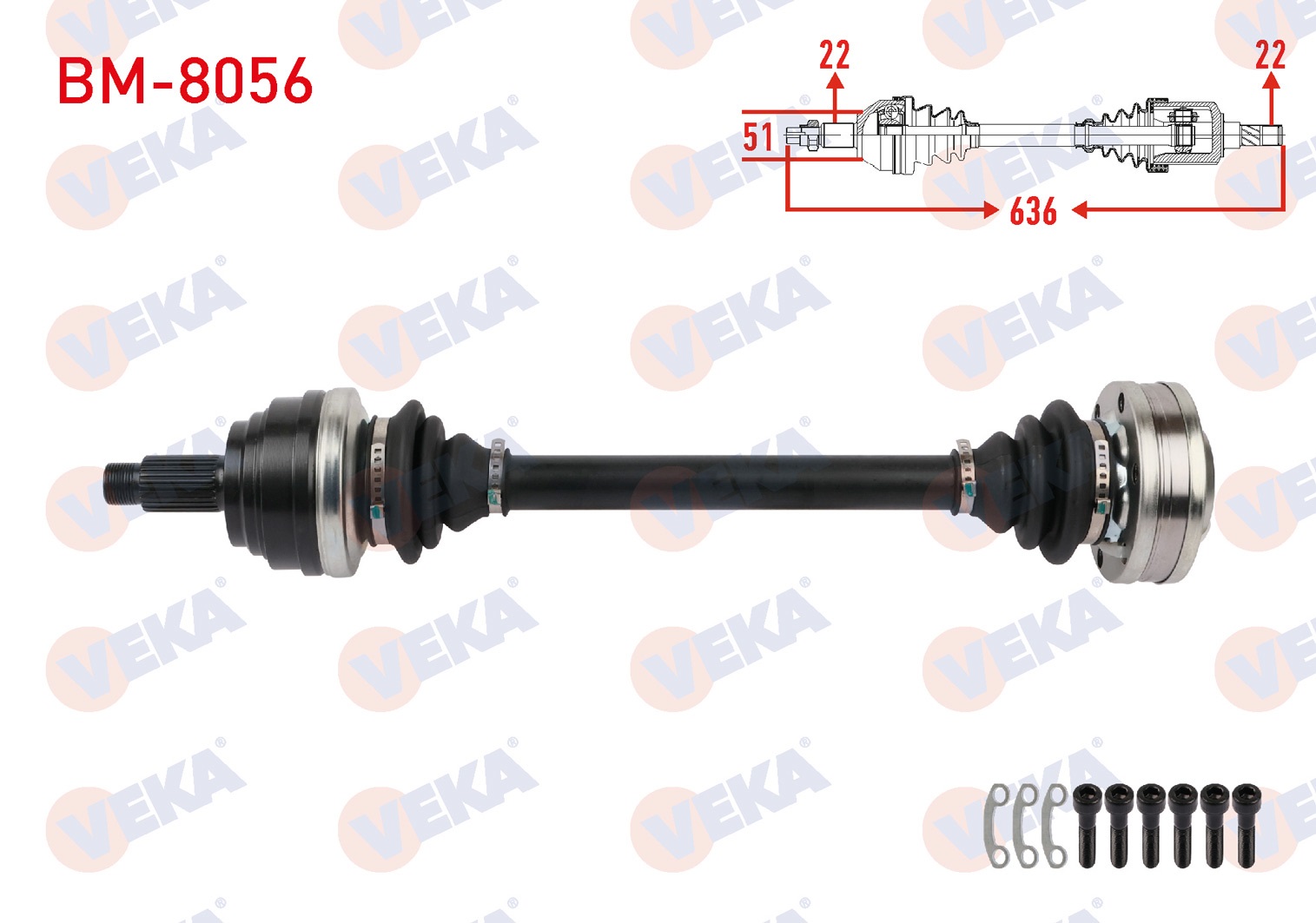 ARKA UZUNLUK 574mm BMW 3 SERISI (E30) 316i, 318i 1987-1991